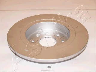 Ashika 61-0K-006 Rear brake disc, non-ventilated 610K006