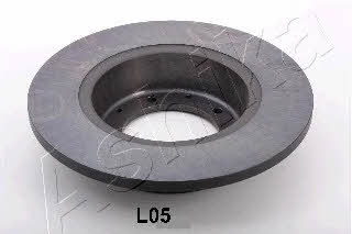 Ashika 61-0L-L05 Rear brake disc, non-ventilated 610LL05