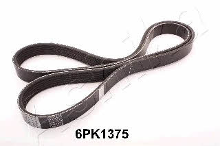 Ashika 112-6PK1375 V-ribbed belt 6PK1375 1126PK1375