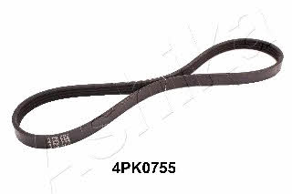 Ashika 112-4PK0755 V-ribbed belt 4PK755 1124PK0755