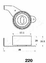 deflection-guide-pulley-timing-belt-45-02-220-12365533