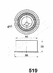 deflection-guide-pulley-timing-belt-45-05-519-12367834