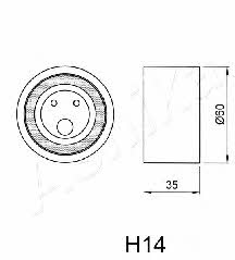 deflection-guide-pulley-timing-belt-45-0h-014-12410117