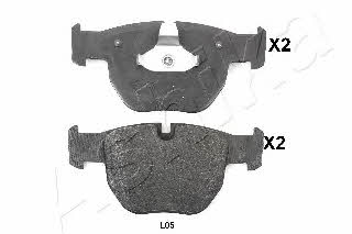 Ashika 50-0L-L05 Brake Pad Set, disc brake 500LL05