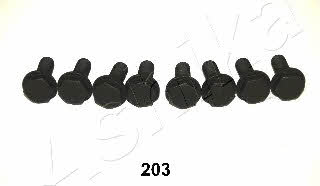 Ashika 54-02-203 Flywheel mounting bolts, kit 5402203