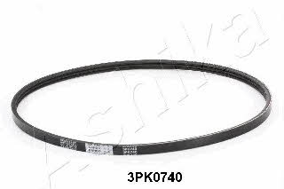Ashika 112-3PK740 V-ribbed belt 3PK740 1123PK740