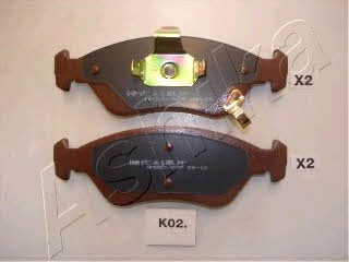 Ashika 50-K0-002 Brake Pad Set, disc brake 50K0002