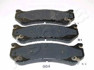 Ashika 51-00-004 Brake Pad Set, disc brake 5100004