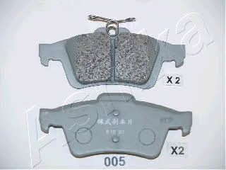 Ashika 51-00-005 Brake Pad Set, disc brake 5100005