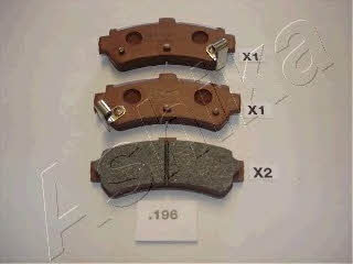 Ashika 51-01-196 Brake Pad Set, disc brake 5101196