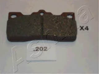 Ashika 51-02-202 Brake Pad Set, disc brake 5102202
