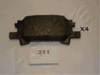 Ashika 51-02-211 Brake Pad Set, disc brake 5102211