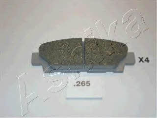 Ashika 51-02-265 Brake Pad Set, disc brake 5102265