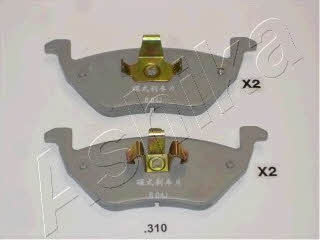 Ashika 51-03-310 Brake Pad Set, disc brake 5103310