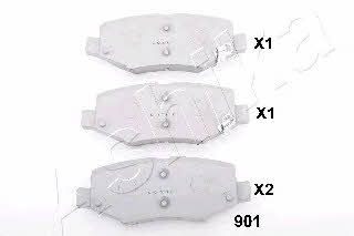 Ashika 51-09-901 Brake Pad Set, disc brake 5109901