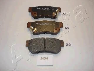 Ashika 51-0H-H04 Brake Pad Set, disc brake 510HH04