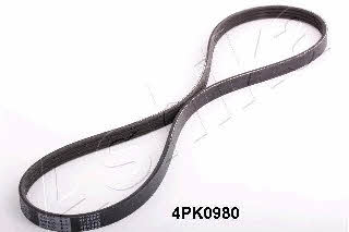 Ashika 112-4PK980 V-ribbed belt 4PK980 1124PK980