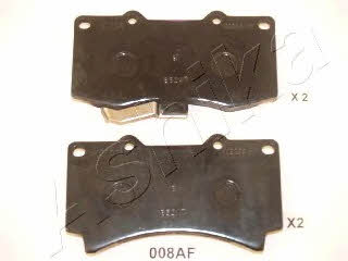Ashika 50-00-008 Brake Pad Set, disc brake 5000008