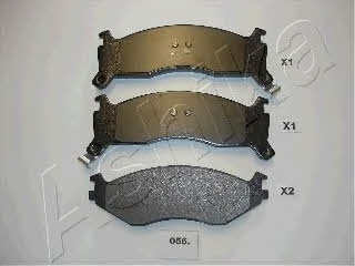 Ashika 50-00-056 Brake Pad Set, disc brake 5000056