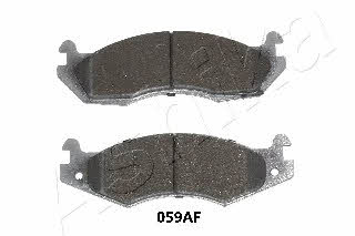 Ashika 50-00-059 Brake Pad Set, disc brake 5000059