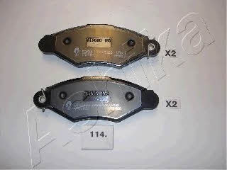 Ashika 50-01-114 Brake Pad Set, disc brake 5001114