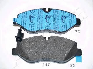 Ashika 50-01-117 Brake Pad Set, disc brake 5001117