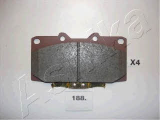 Ashika 50-01-188 Brake Pad Set, disc brake 5001188