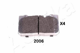 Ashika 50-02-2006 Brake Pad Set, disc brake 50022006