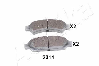 Ashika 50-02-2014 Brake Pad Set, disc brake 50022014
