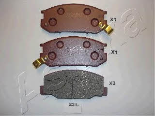 Ashika 50-02-231 Brake Pad Set, disc brake 5002231