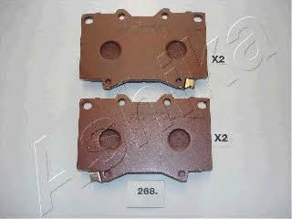 Ashika 50-02-268 Brake Pad Set, disc brake 5002268