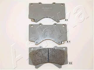 Ashika 50-02-272 Brake Pad Set, disc brake 5002272