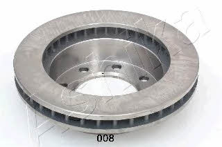 Ashika 60-00-008 Front brake disc ventilated 6000008