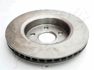 Ashika 60-00-061 Front brake disc ventilated 6000061