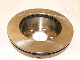 Ashika 60-00-093 Front brake disc ventilated 6000093