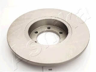 Ashika 60-01-153 Unventilated front brake disc 6001153