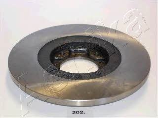Ashika 60-02-202 Unventilated front brake disc 6002202