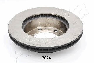 Ashika 60-02-2024 Front brake disc ventilated 60022024