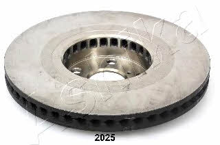 Ashika 60-02-2025 Front brake disc ventilated 60022025
