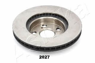 Ashika 60-02-2027 Front brake disc ventilated 60022027