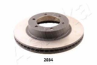 Ashika 60-02-2034 Front brake disc ventilated 60022034