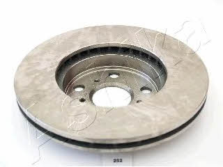 Ashika 60-02-252 Front brake disc ventilated 6002252