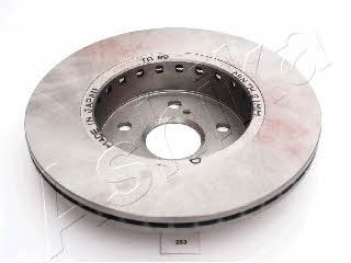 Ashika 60-02-253 Front brake disc ventilated 6002253