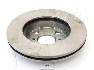 Ashika 60-02-259 Front brake disc ventilated 6002259