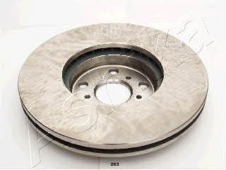 Ashika 60-02-263 Front brake disc ventilated 6002263
