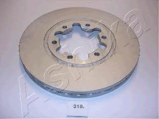 Ashika 60-03-318 Front brake disc ventilated 6003318