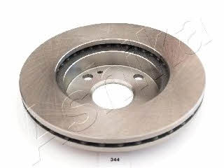 Ashika 60-03-344 Front brake disc ventilated 6003344