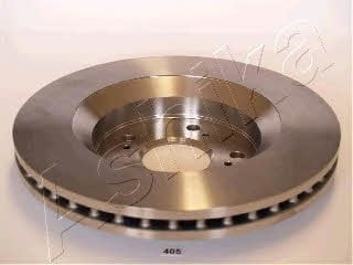 Ashika 60-04-405 Front brake disc ventilated 6004405