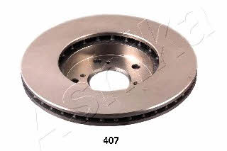 Ashika 60-04-407 Front brake disc ventilated 6004407