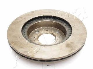 Ashika 60-04-421 Front brake disc ventilated 6004421
